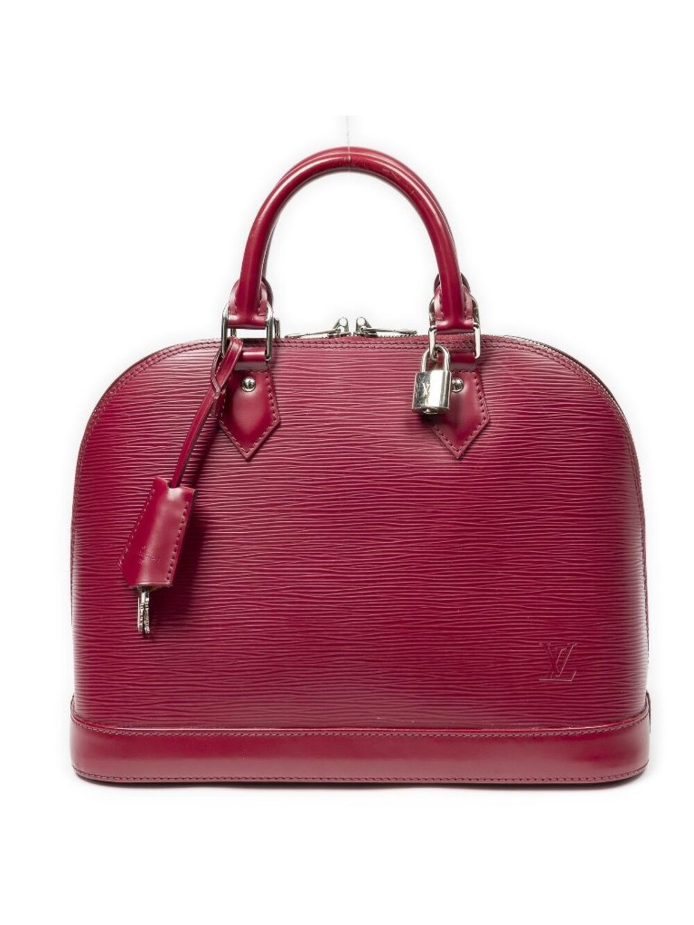 Louis Vuitton Alma Fuchsia Epi Handbag